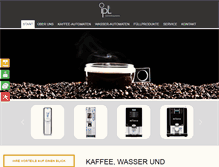 Tablet Screenshot of kaffee-leipzig.de
